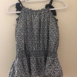 Floral Designed Tank Top